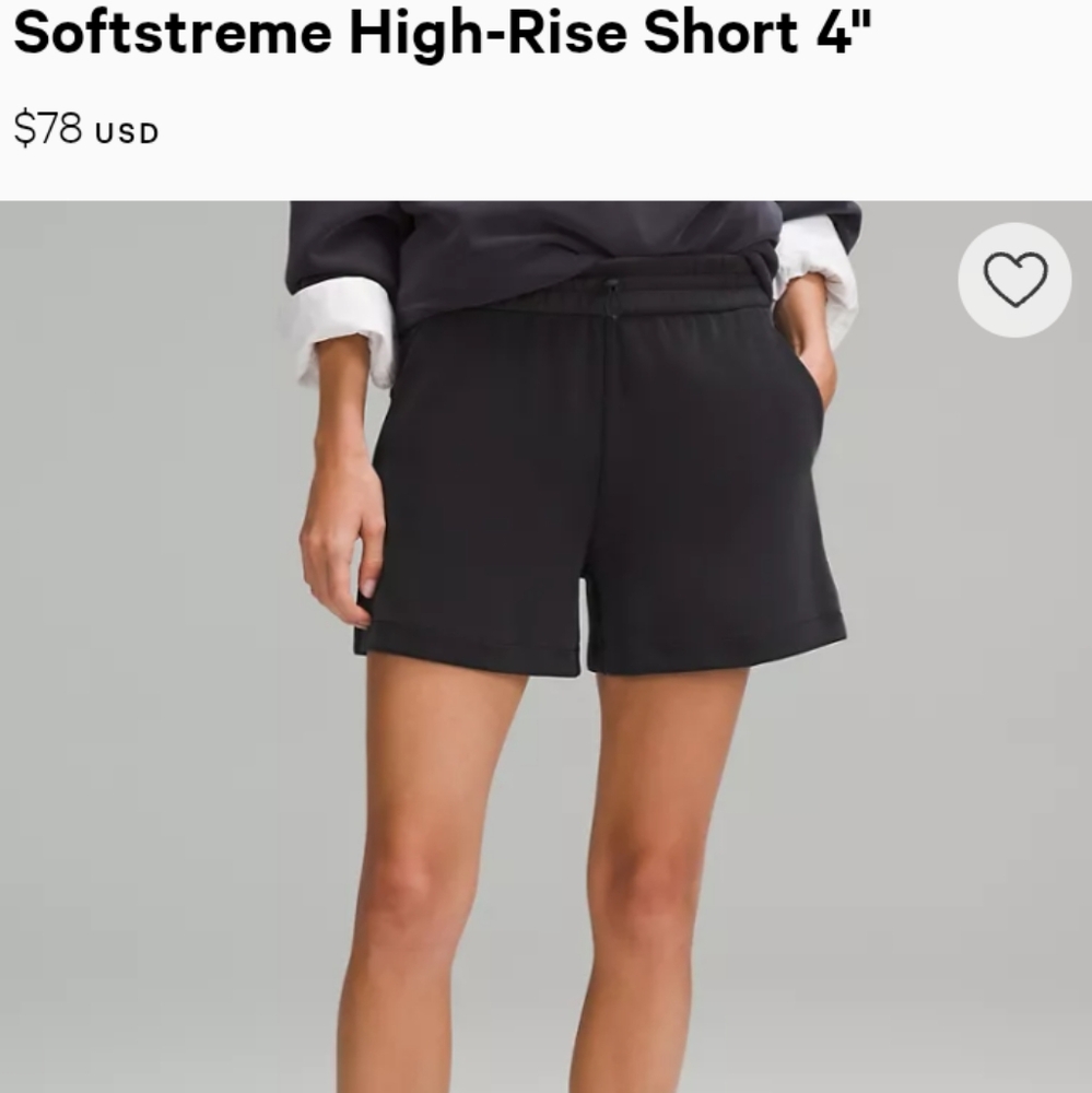 Softstream Lululemon Shorts